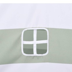 Tente pour enfants Rayé Gris et blanc 120 x 120 x 150 cm 537111537111