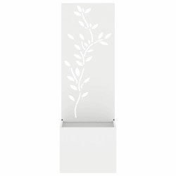 Écran de confidentialité de jardin Floral Blanc 50 x 150 cm 537113537113