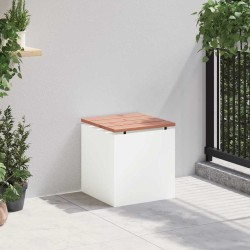 Banc de jardin Blanc 40 x 40 x 43 cm Acier 537114537114