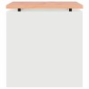 Banc de jardin Blanc 40 x 40 x 43 cm Acier 537114537114