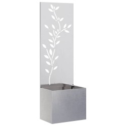 Écran de confidentialité de jardin Floral Argent 50 x 150 cm 537116537116