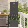 Écran de confidentialité de jardin Fretwork Noir 50 x 150 cm 537119537119