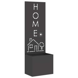 Écran de confidentialité de jardin Fretwork Noir 50 x 150 cm 537119537119