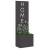 Écran de confidentialité de jardin Fretwork Noir 50 x 150 cm 537119537119
