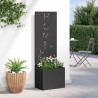 Écran de confidentialité de jardin Fretwork Noir 50 x 150 cm 537119537119