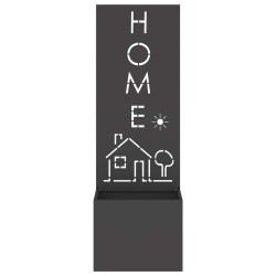 Écran de confidentialité de jardin Fretwork Noir 50 x 150 cm 537119537119
