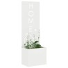 Écran de confidentialité de jardin Fretwork Blanc 50 x 150 cm 537120537120