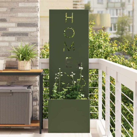 Écran de confidentialité de jardin Vert olive 50 x 150 cm 537122537122
