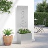 Écran de confidentialité de jardin Fretwork Argent 50 x 150 cm 537123537123
