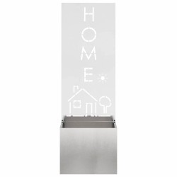Écran de confidentialité de jardin Fretwork Argent 50 x 150 cm 537123537123