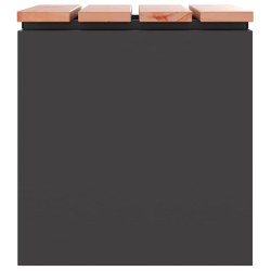 Banc de jardin Noir 40 x 40 x 43 cm Acier 537126537126