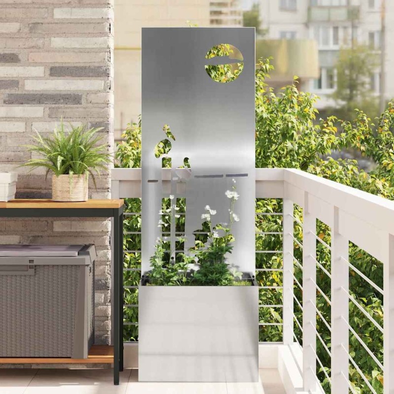 Écran de confidentialité de jardin Argenté 50 x 32 x 150 cm 537127537127