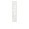 Écran de confidentialité de jardin Fretwork Blanc 32 x 140 cm 537137537137
