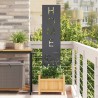 Écran de confidentialité de jardin Anthracite 32 x 140 cm 537138537138