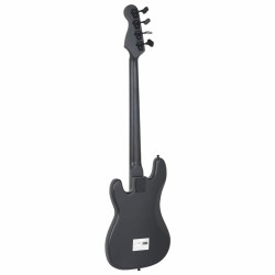 Guitare basse électrique pour débutants avec sac noir 4/4 46" 537139537139