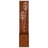 Écran de confidentialité de jardin Rouillé 32 x 32 x 150 cm 537143537143