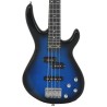 Guitare basse électrique de débutants sac bleu et noir 4/4 46" 537145537145
