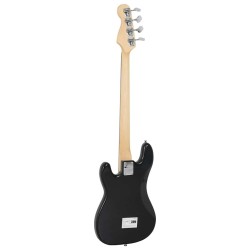 Guitare basse électrique de débutants sac brun et blanc 4/4 46" 537147537147