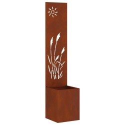 Écran de confidentialité de jardin Fretwork Rouillé 32 x 140 cm 537150537150