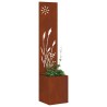 Écran de confidentialité de jardin Fretwork Rouillé 32 x 140 cm 537150537150