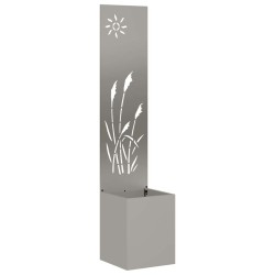 Écran de confidentialité de jardin Fretwork Rouillé 32 x 140 cm 537150537150