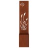Écran de confidentialité de jardin Fretwork Rouillé 32 x 140 cm 537150537150