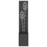 Écran de confidentialité de jardin Floral Noir 32 x 150 cm 537151537151