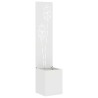 Écran de confidentialité de jardin Floral Blanc 32 x 150 cm 537152537152