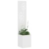 Écran de confidentialité de jardin Floral Blanc 32 x 150 cm 537152537152