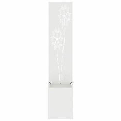 Écran de confidentialité de jardin Floral Blanc 32 x 150 cm 537152537152