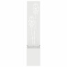 Écran de confidentialité de jardin Floral Blanc 32 x 150 cm 537152537152