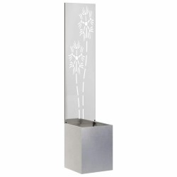 Écran de confidentialité de jardin Floral Argent 32 x 150 cm 537155537155