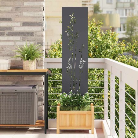 Écran de confidentialité de jardin Anthracite 32 x 140 cm 537157537157