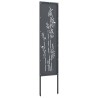 Écran de confidentialité de jardin Anthracite 32 x 140 cm 537157537157