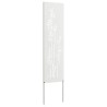 Écran de confidentialité de jardin Floral Blanc 32 x 140 cm 537158537158
