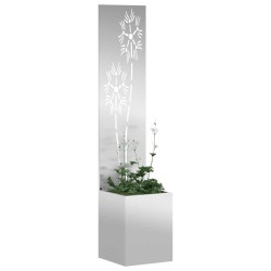 Écran de confidentialité de jardin Floral Argenté 32 x 150 cm 537160537160