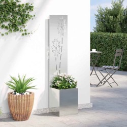 Écran de confidentialité de jardin Floral Argenté 32 x 150 cm 537160537160