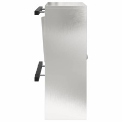 boîte aux lettres Argenté 30 x 20 x 55 cm Acier inoxydable 537161537161