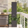 Écran de confidentialité de jardin Noir 32 x 32 x 150 cm 537162537162