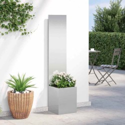 Écran de confidentialité de jardin Fretwork Argent 32 x 150 cm 537163537163