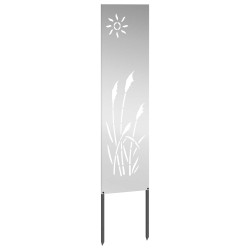 Écran de confidentialité de jardin Fretwork Argenté 32 x 140 cm 537164537164