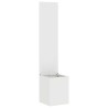 Écran de confidentialité de jardin Fretwork Blanc 32 x 150 cm 537166537166