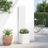 Écran de confidentialité de jardin Fretwork Blanc 32 x 150 cm 537166537166