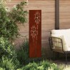 Écran de confidentialité de jardin Fretwork Rouillé 32 x 140 cm 537169537169