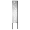 Écran de confidentialité de jardin Fretwork Argenté 32 x 140 cm 537170537170
