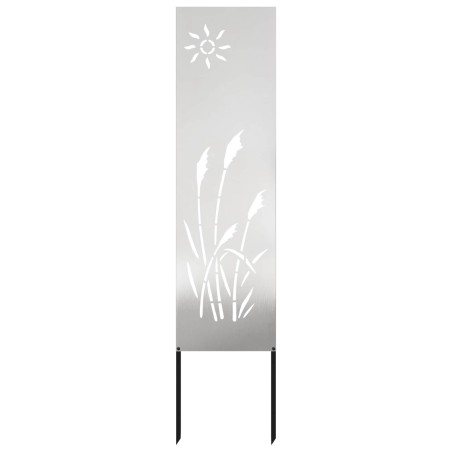 Écran de confidentialité de jardin Fretwork Argenté 32 x 140 cm 537171537171
