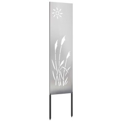Écran de confidentialité de jardin Fretwork Argenté 32 x 140 cm 537171537171