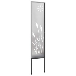 Écran de confidentialité de jardin Fretwork Argenté 32 x 140 cm 537171537171