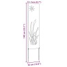Écran de confidentialité de jardin Fretwork Argenté 32 x 140 cm 537171537171