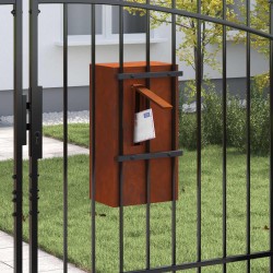 boîte aux lettres Rouillé 30 x 20 x 55 cm Acier patiné 537172537172